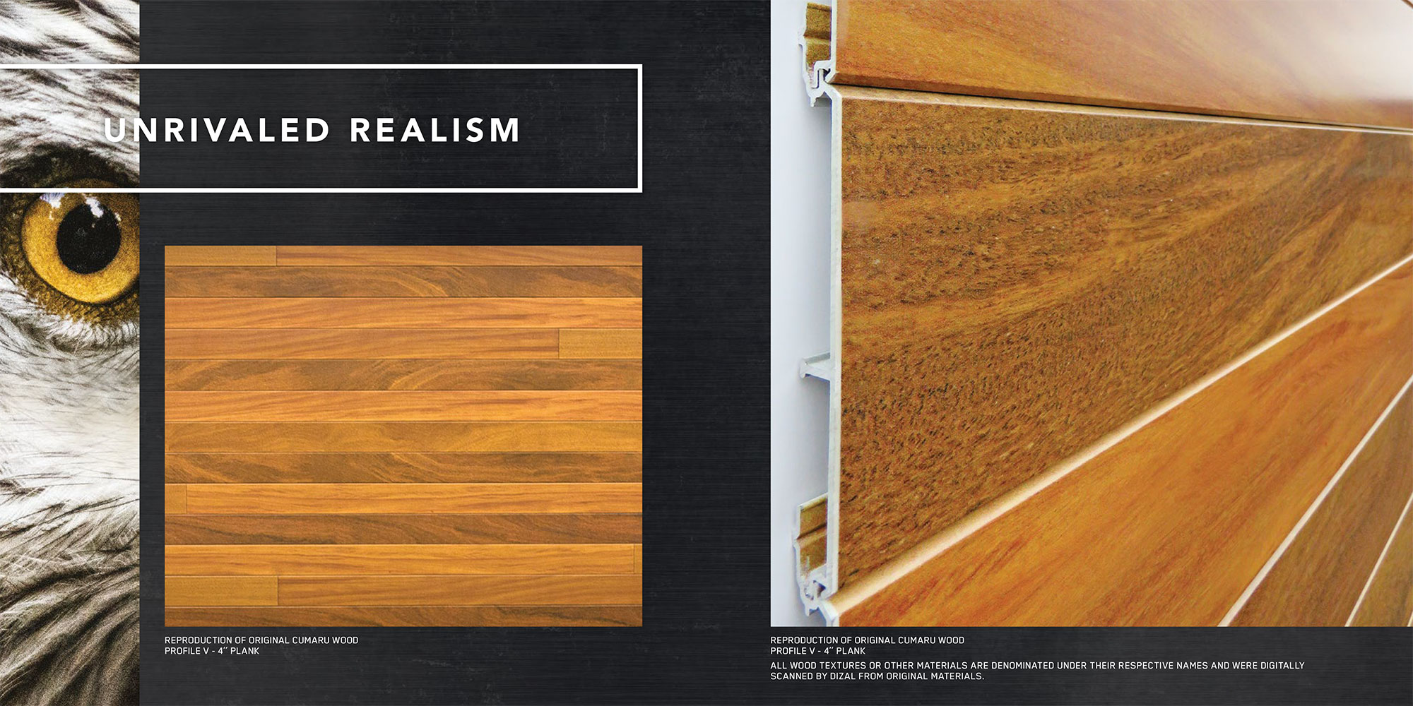 DIZAL Wood Aluminum Siding Modern Materials