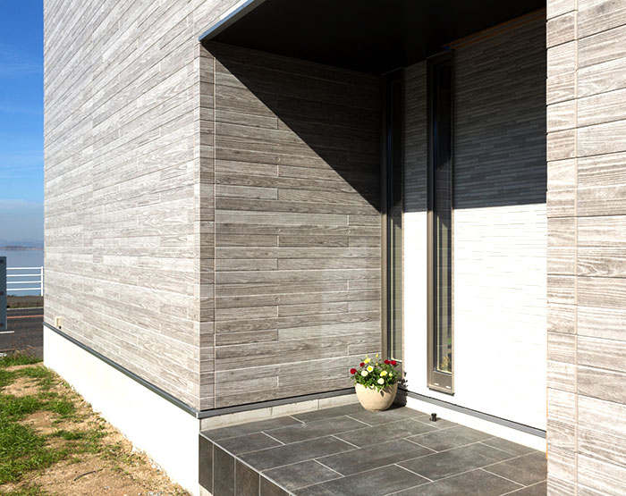 CERACLAD Faux Wood Fiber Cement Façades - Modern Materials