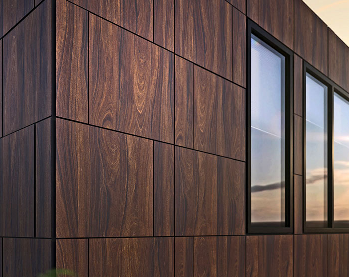 Faux Wood Siding Solutions - Modern Materials