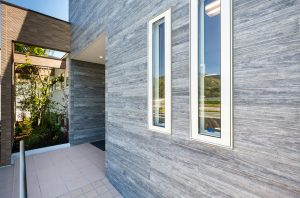 Ceraclad Board Formed Faux Wood Fiber Cement Panels