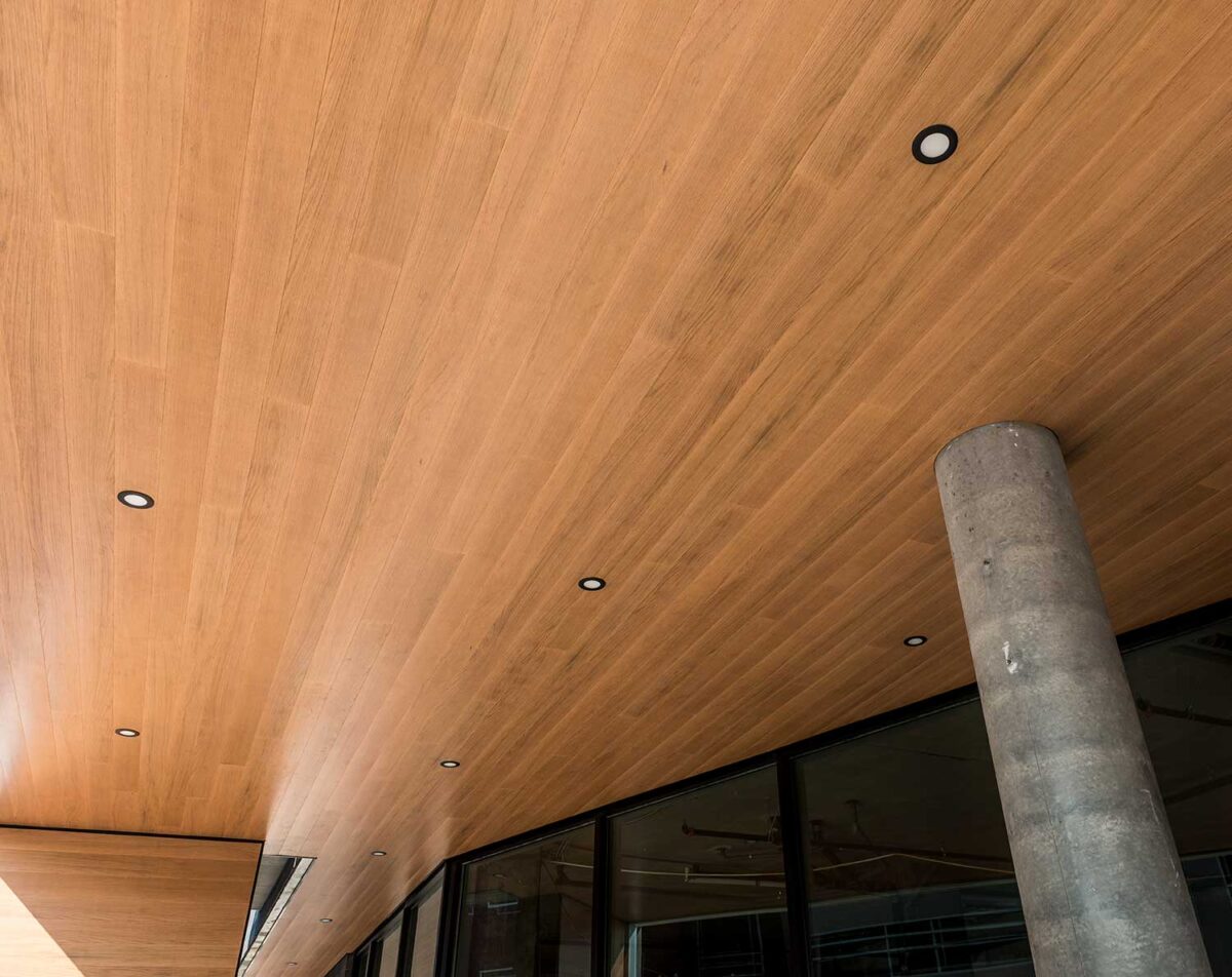 DIZAL Faux Wood Aluminum Siding Modern Materials