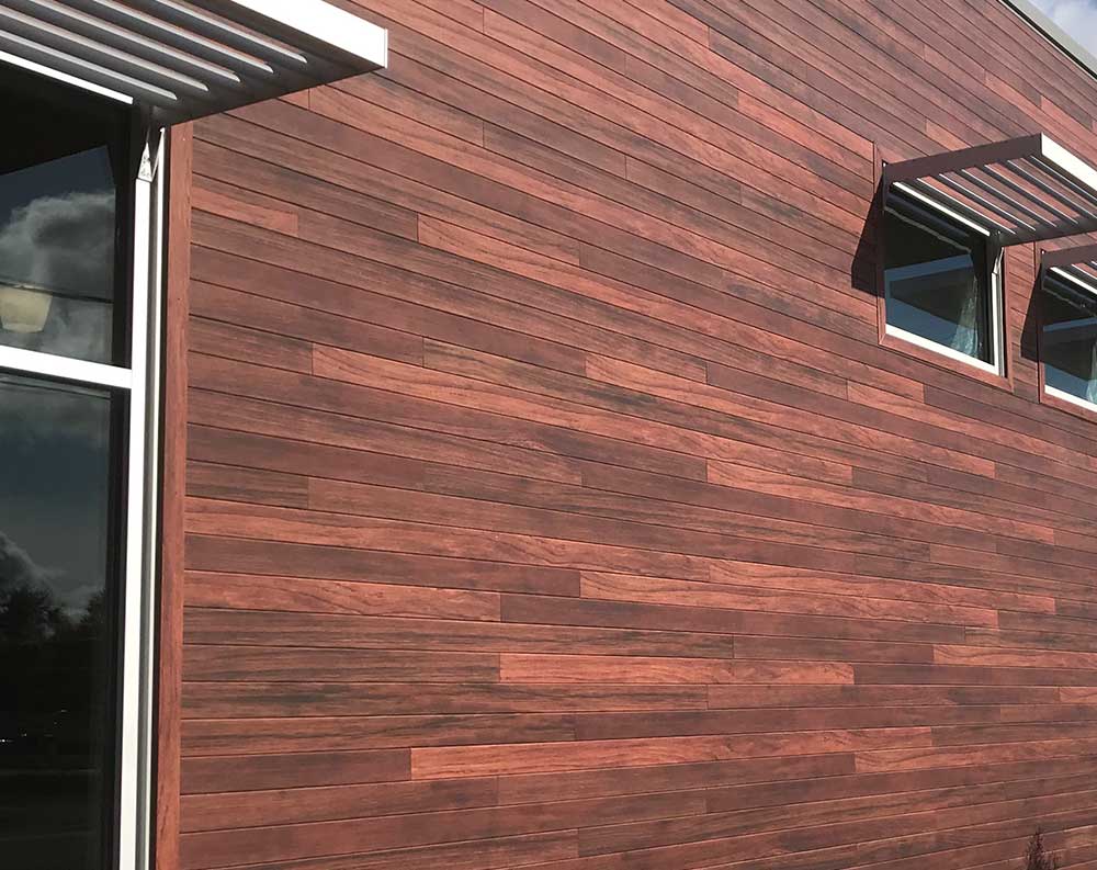 Faux Wood Siding Solutions - Modern Materials