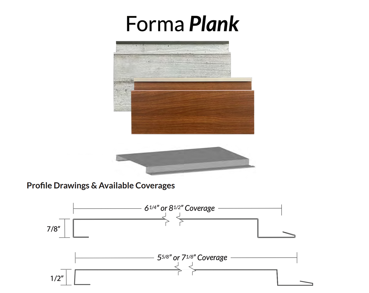 Forma Plank Modern Steel Cladding