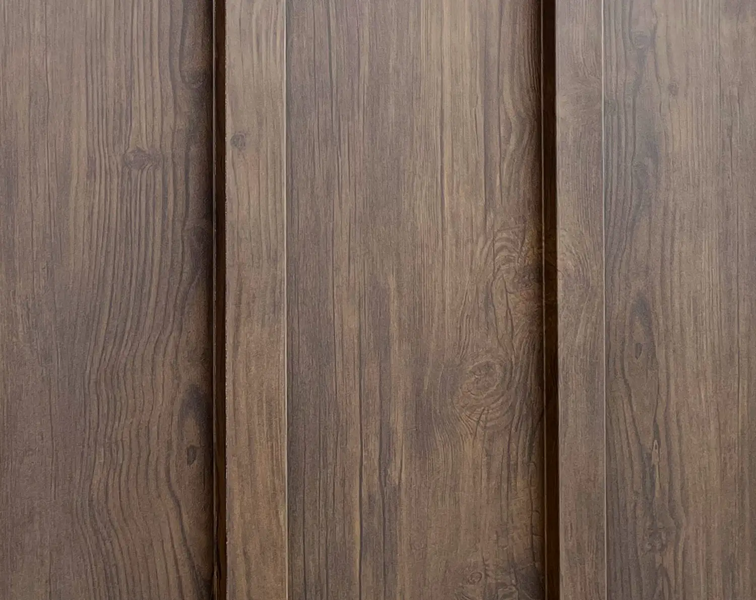 Modern Steel Woodgrain Cladding