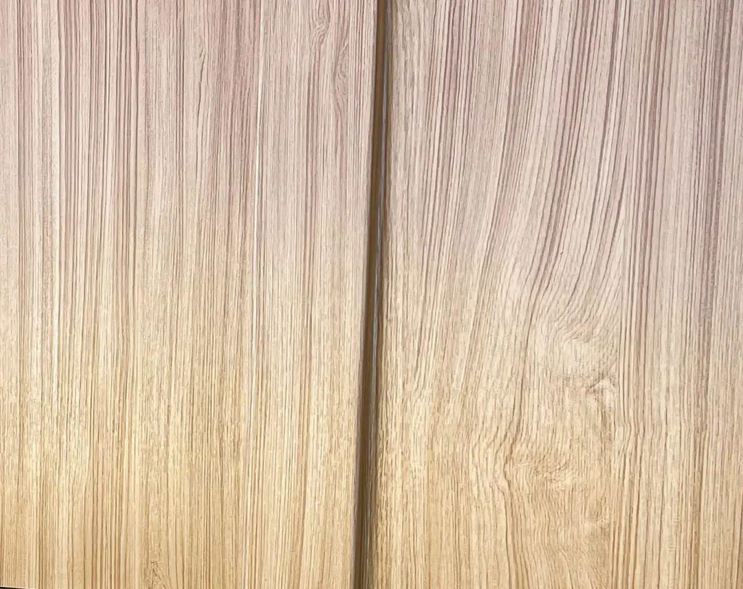 Modern Steel Woodgrain Cladding