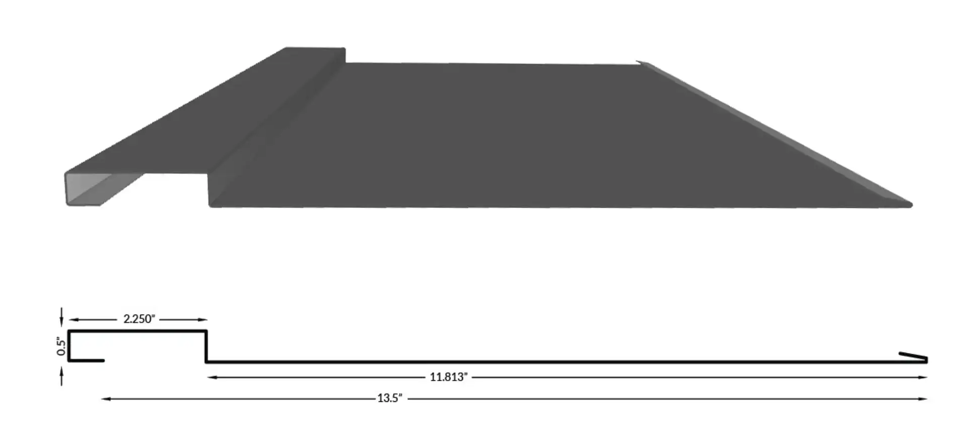 Forma Steel Board and Batten from Modern Materials