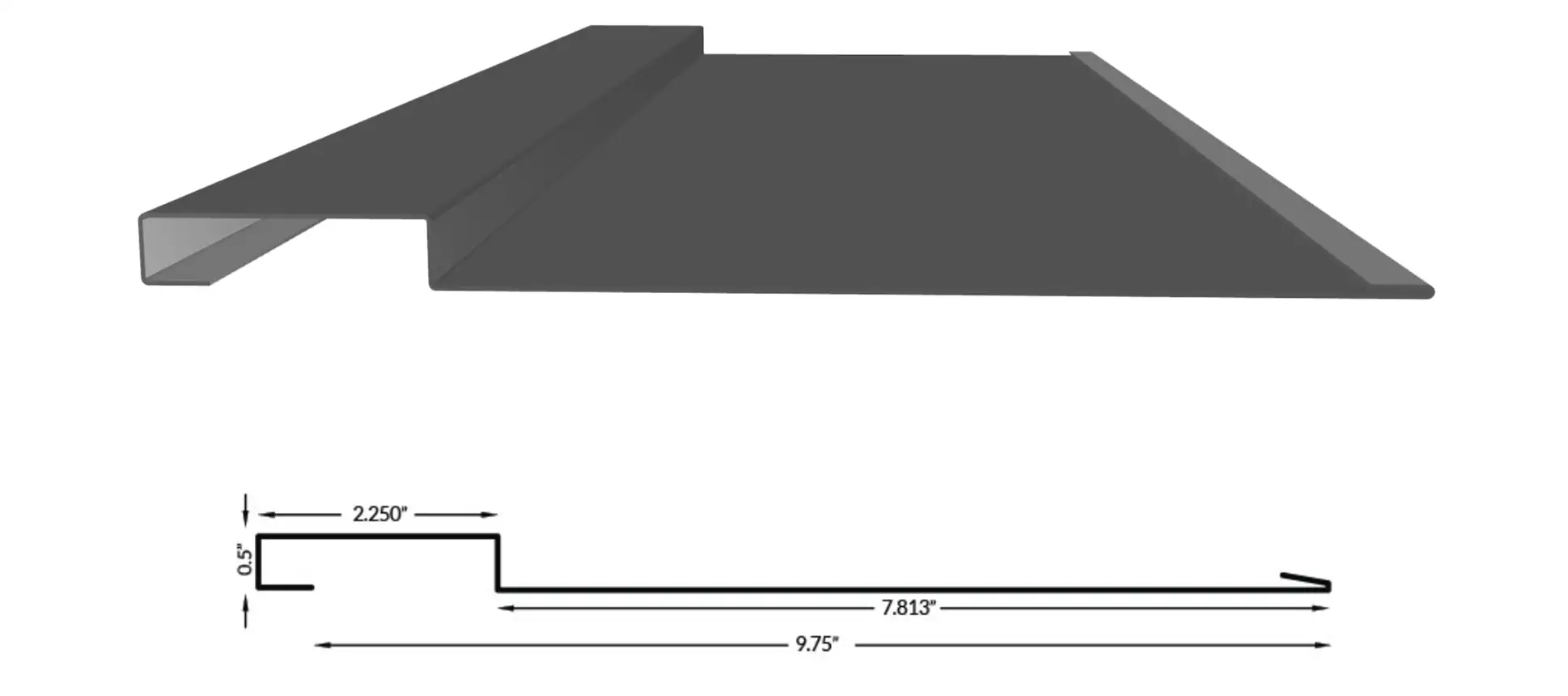 Wood Grain Steel Board and Batten Profile