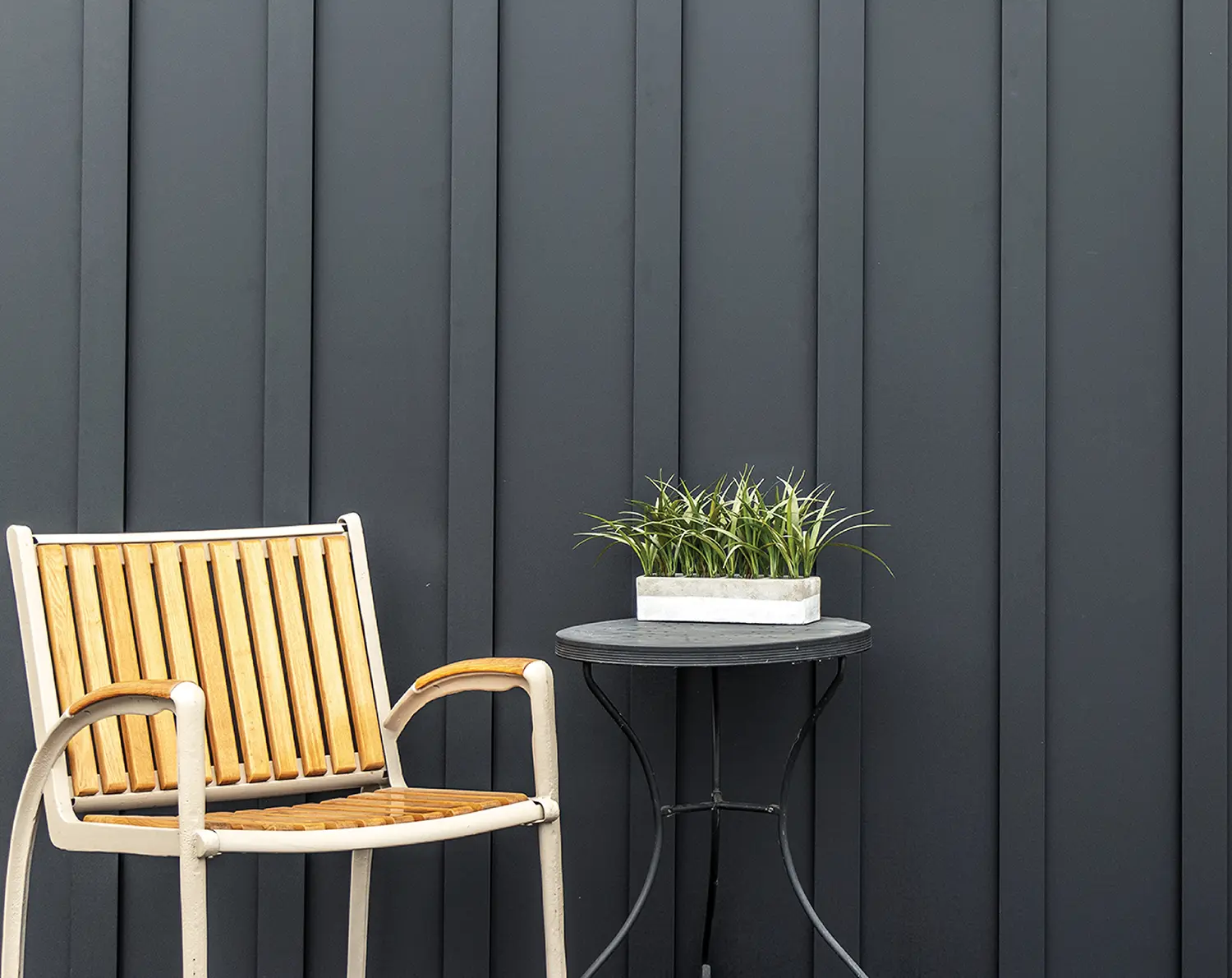 Modern Steel Board & Batten