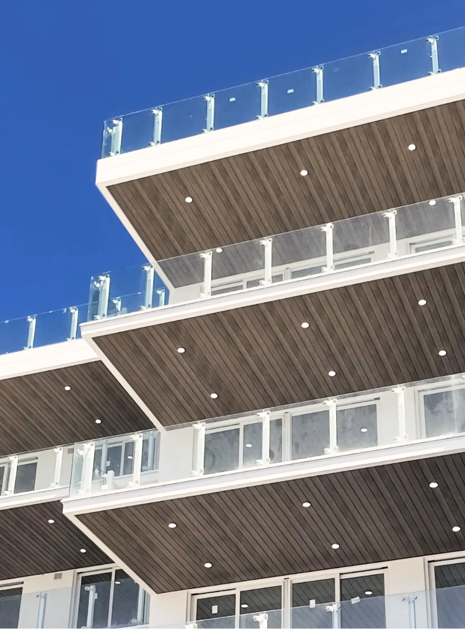 Modern Steel Woodgrain Siding and Soffits